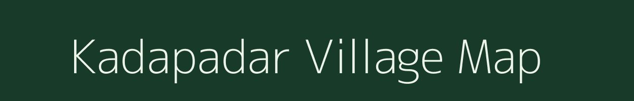 Kadapadar village map in Odisha