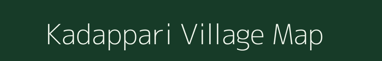 Kadappari village map in Tamil Nadu