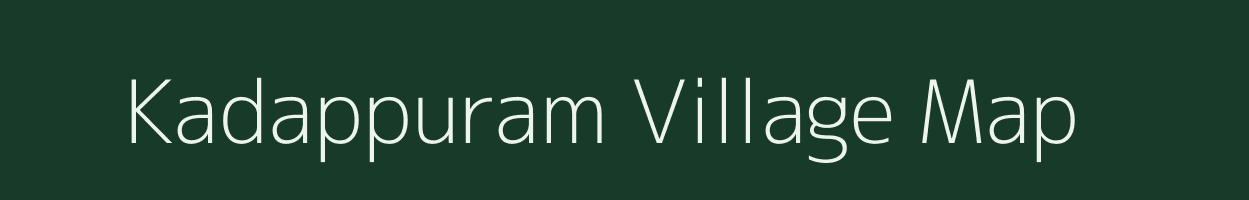 Kadappuram village map in Kerala