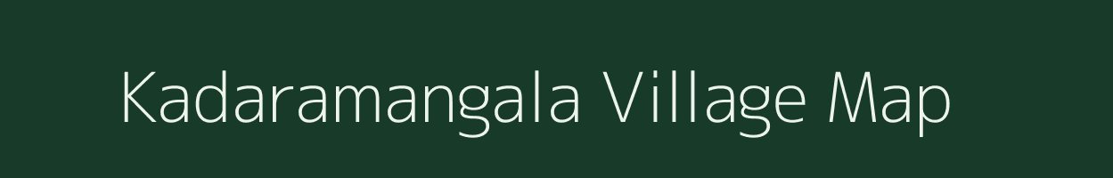 Kadaramangala village map in Karnataka