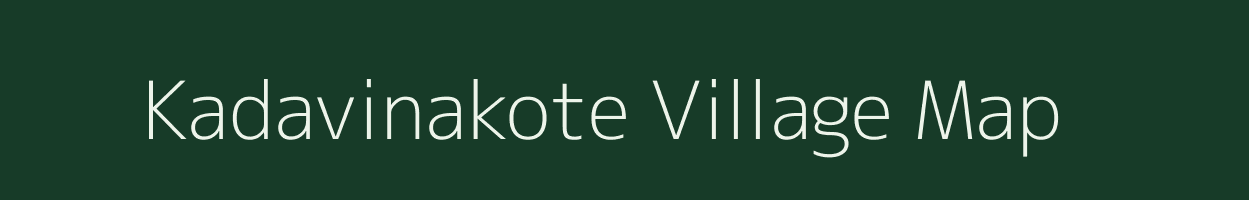 Kadavinakote village map in Karnataka