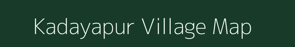 Kadayapur village map in Karnataka