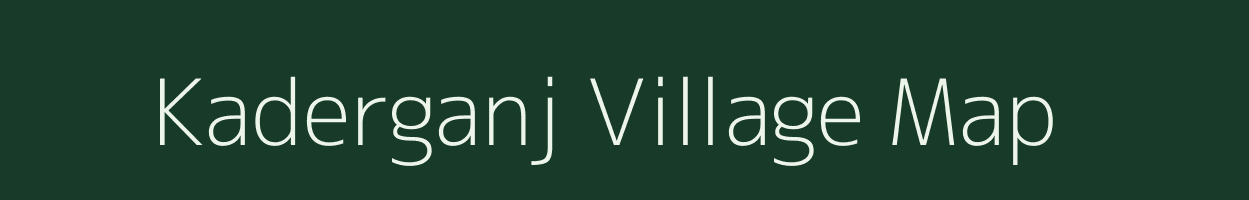 Kaderganj village map in West Bengal