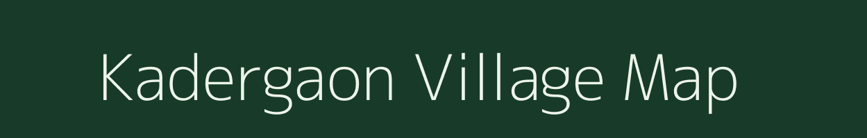 Kadergaon village map in Uttar Pradesh