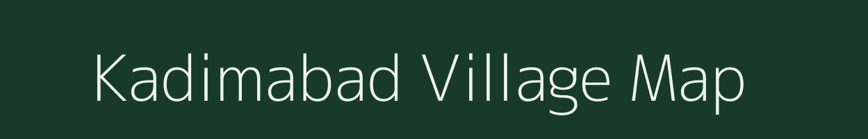 Kadimabad village map in West Bengal