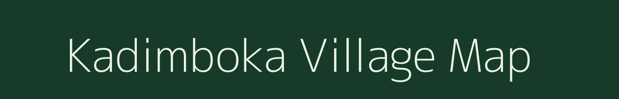 Kadimboka village map in Meghalaya