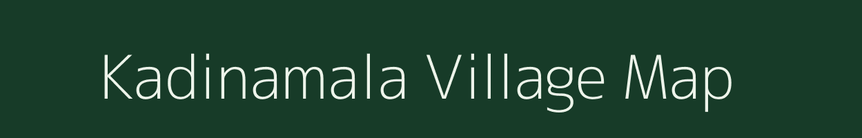 Kadinamala village map in Tamil Nadu