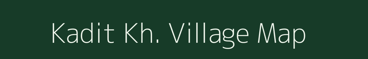 Kadit Kh. village map in Maharashtra