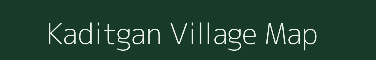 Kaditgan village map in Odisha
