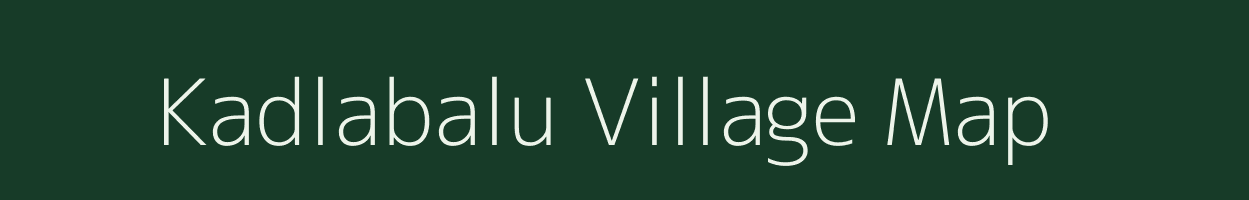 Kadlabalu village map in Karnataka