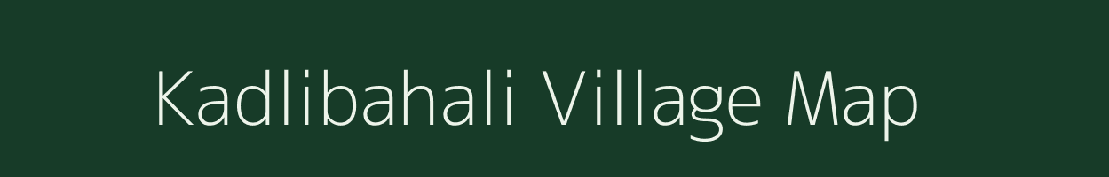 Kadlibahali village map in Odisha