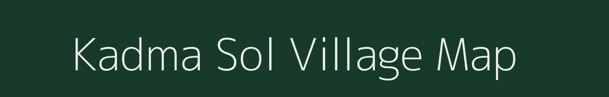 Kadma Sol village map in West Bengal