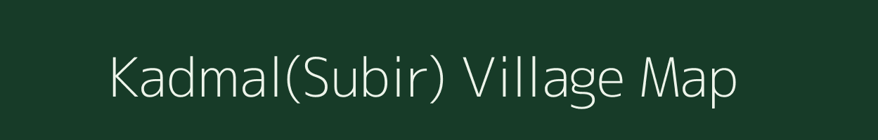 Kadmal(Subir) village map in Gujarat