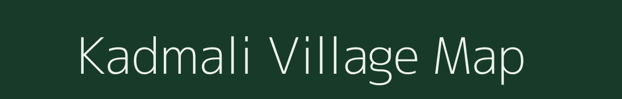 Kadmali village map in Madhya Pradesh