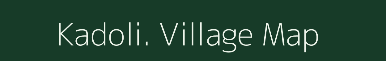 Kadoli. village map in Maharashtra