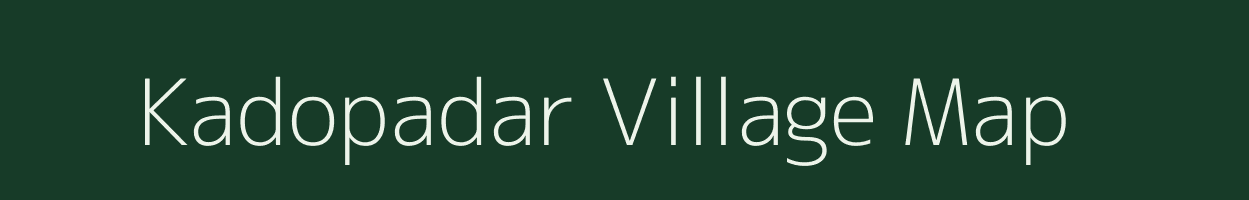 Kadopadar village map in Odisha