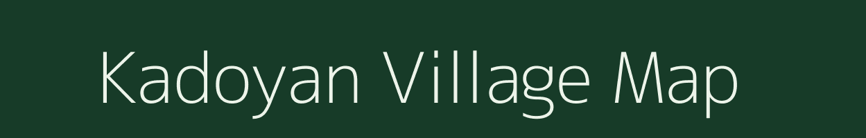 Kadoyan village map in West Bengal