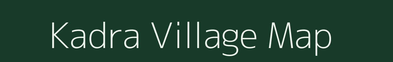 Kadra village map in West Bengal