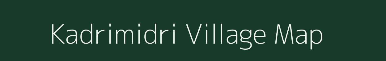 Kadrimidri village map in Karnataka