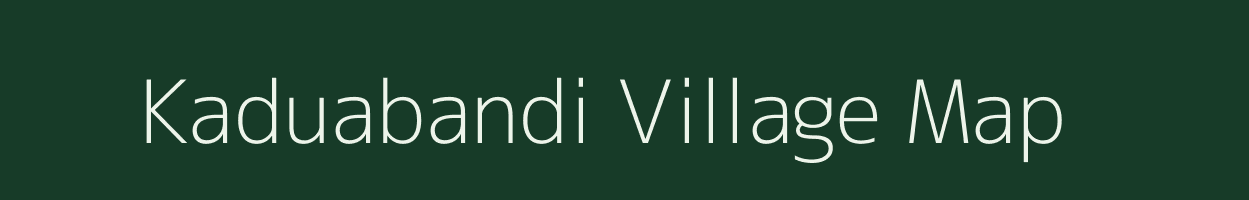 Kaduabandi village map in Odisha