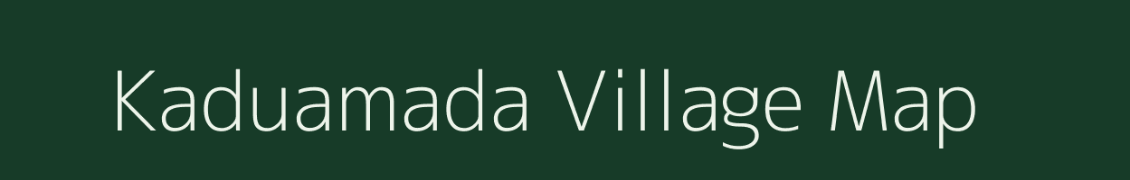Kaduamada village map in Odisha