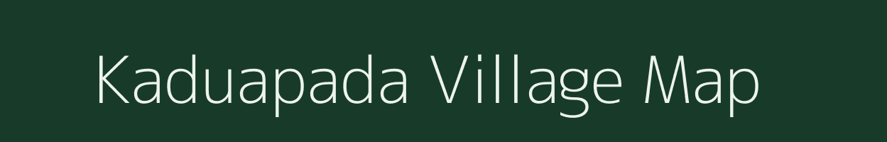 Kaduapada village map in Odisha