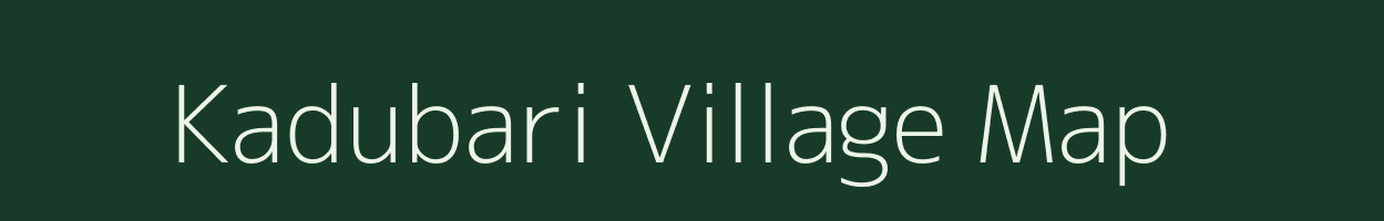 Kadubari village map in West Bengal