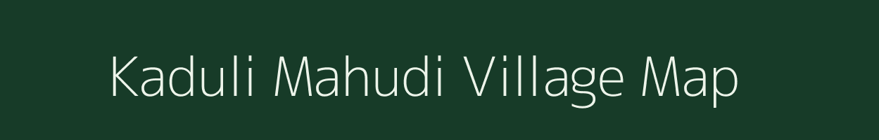 Kaduli Mahudi village map in Gujarat