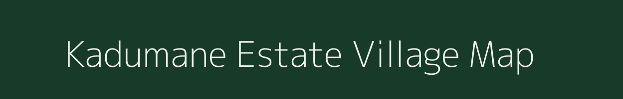 Kadumane Estate village map in Karnataka