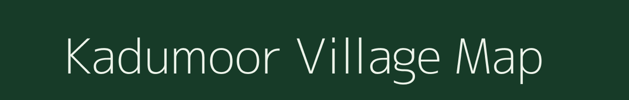 Kadumoor village map in Andhra Pradesh