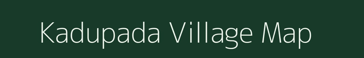 Kadupada village map in Maharashtra