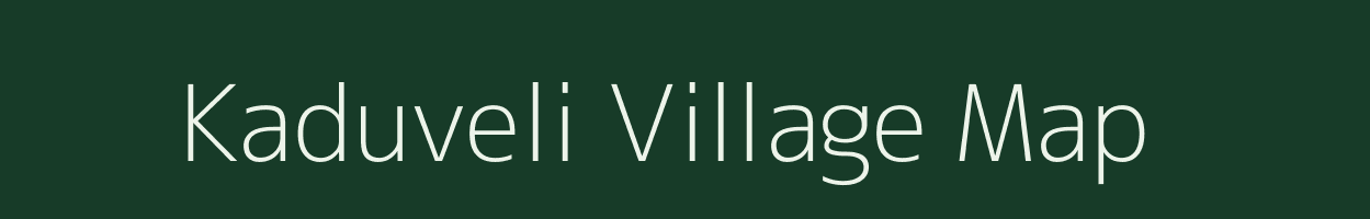 Kaduveli village map in Tamil Nadu