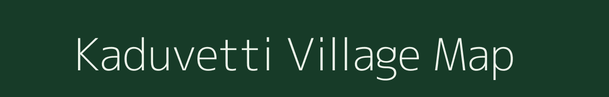 Kaduvetti village map in Tamil Nadu