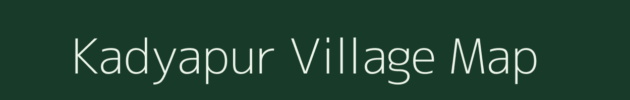 Kadyapur village map in Karnataka