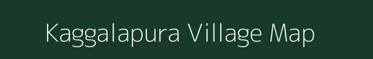 Kaggalapura village map in Karnataka