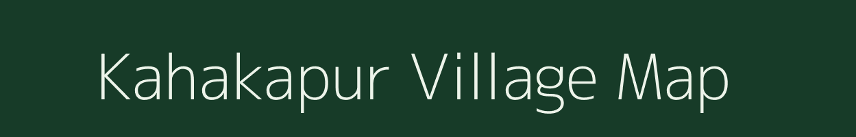 Kahakapur village map in Odisha