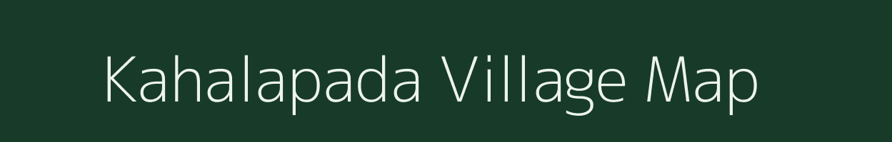 Kahalapada village map in Odisha