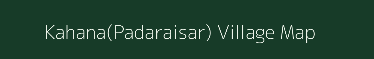 Kahana(Padaraisar) village map in Odisha