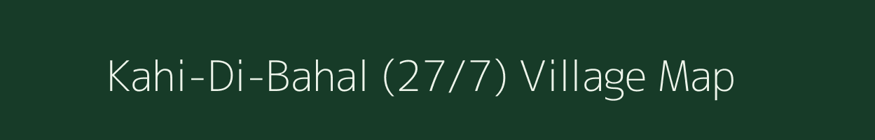 Kahi-Di-Bahal (27/7) village map in Himachal Pradesh