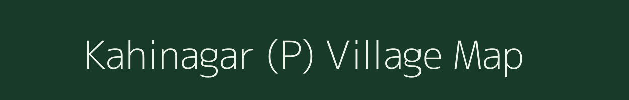 Kahinagar (P) village map in West Bengal