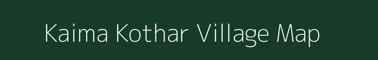 Kaima Kothar village map in Madhya Pradesh