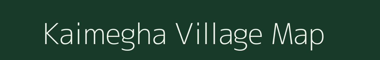 Kaimegha village map in West Bengal