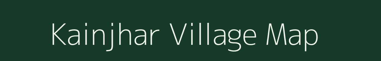 Kainjhar village map in Odisha