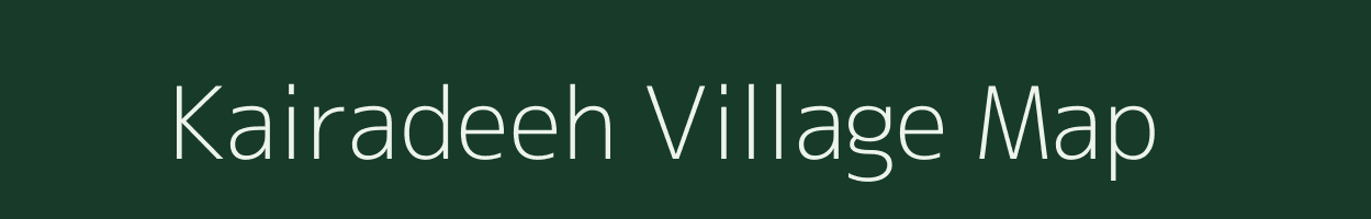 Kairadeeh village map in Uttar Pradesh