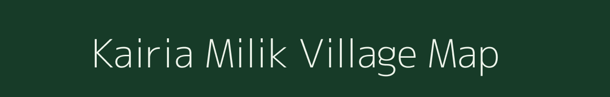 Kairia Milik village map in Bihar