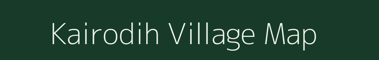 Kairodih village map in Jharkhand