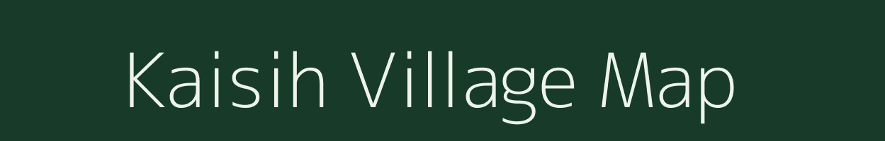 Kaisih village map in Mizoram