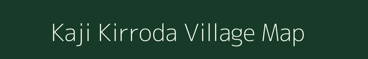 Kaji Kirroda village map in Madhya Pradesh