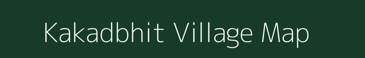 Kakadbhit village map in Gujarat