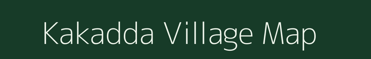 Kakadda village map in Madhya Pradesh